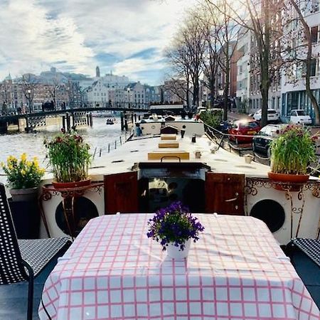 Romantic Houseboat Amsterdam Extérieur photo