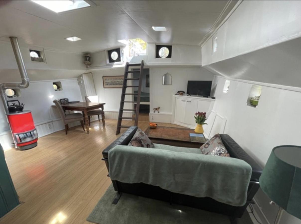 Romantic Houseboat Amsterdam Extérieur photo