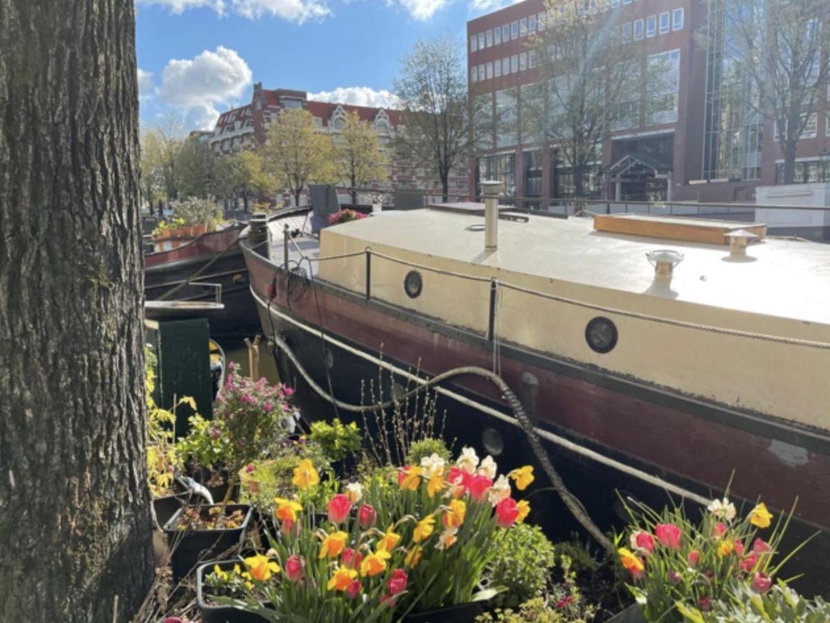 Romantic Houseboat Amsterdam Extérieur photo