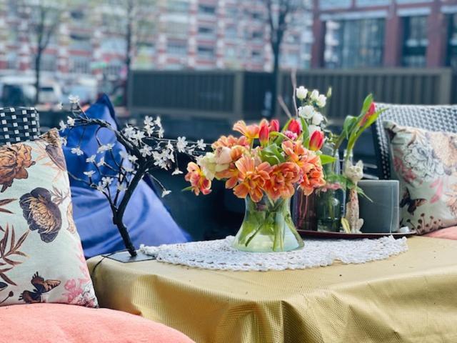 Romantic Houseboat Amsterdam Extérieur photo